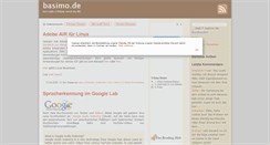 Desktop Screenshot of basimo.de