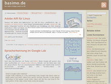Tablet Screenshot of basimo.de